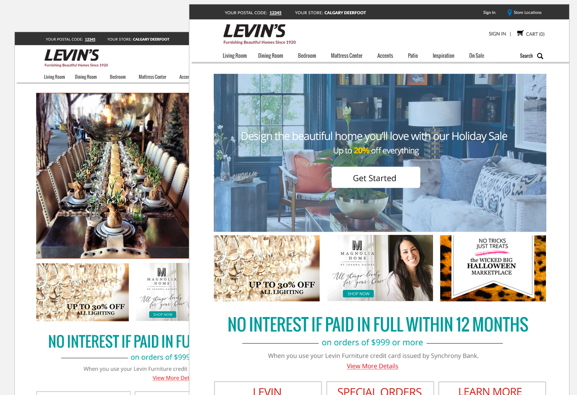 levin furniture